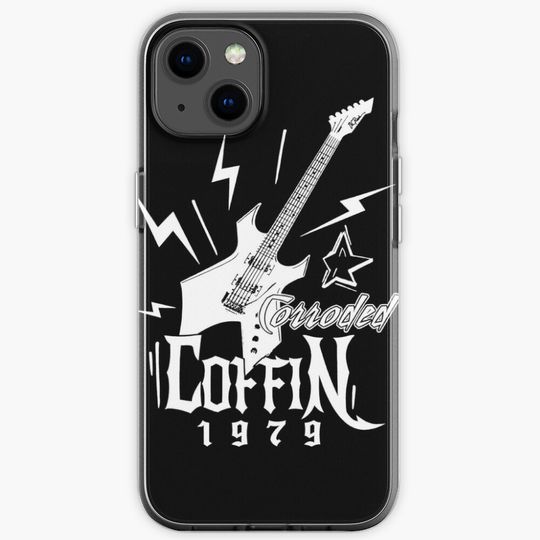 Corroded Coffin Band iPhone Case