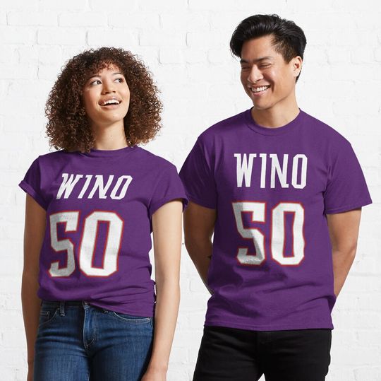 Wino 50 Chase Winovich Jersey Style Shirt