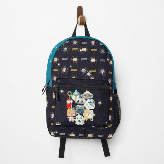 Lankybox backpacks, black and blue backpack, back to school Backpack