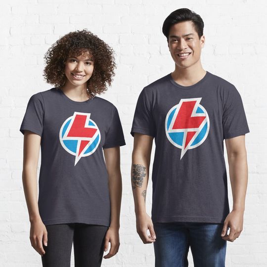 Lightning Superhero Letter Essential T-Shirt