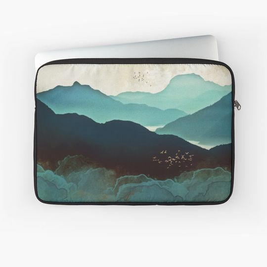 Indigo Mountains Laptop Sleeve
