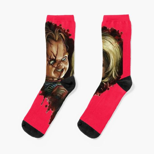  Chucky And Tiffany Love Socks