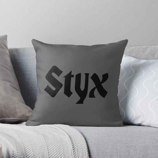 Styx Throw Pillow