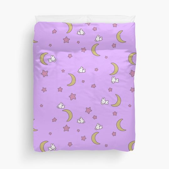 Bunny of the Moon Duvet Cover