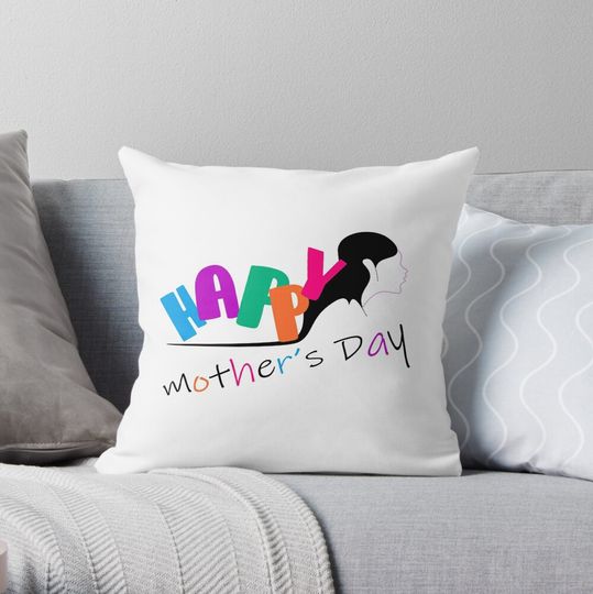 Mother's Day Throw Pillow