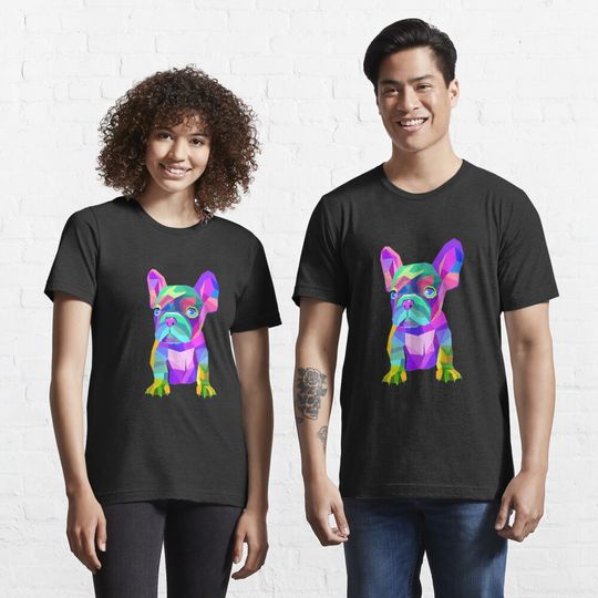 Cute French Bulldog Colored Dog Breed Design Essential T-Shirt