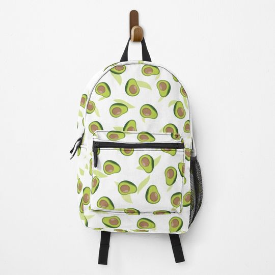 Fruity avocado pattern Backpack