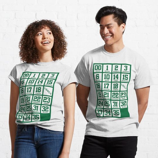 Retired Numbers Celtics Classic T-Shirt