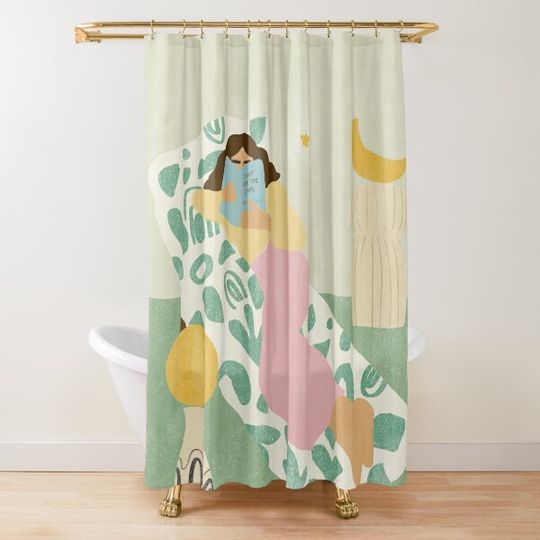 Shoot For The Stars Shower Curtain