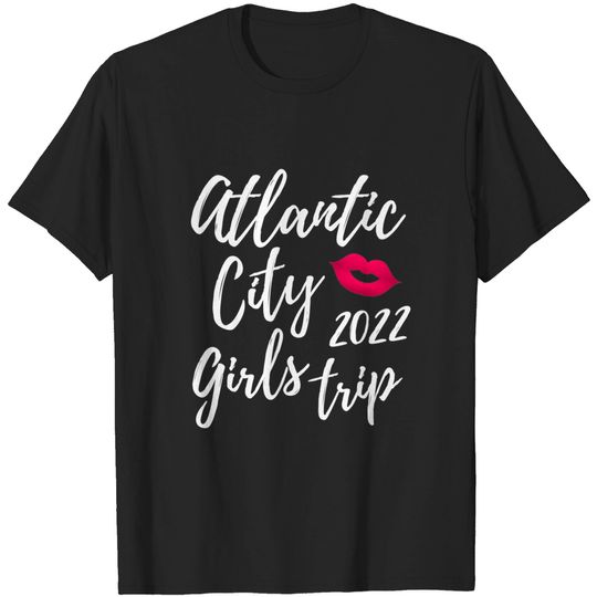 Atlantic City Girls Trip 2022 New Jersey Vacation Design T-Shirt
