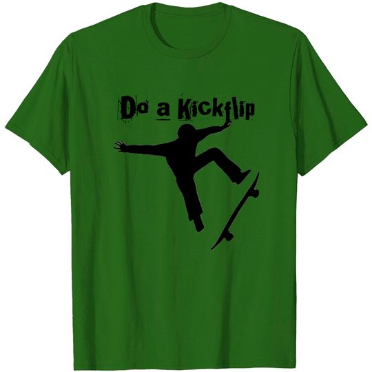 Do A Kickflip Skater Graphic T Shirt