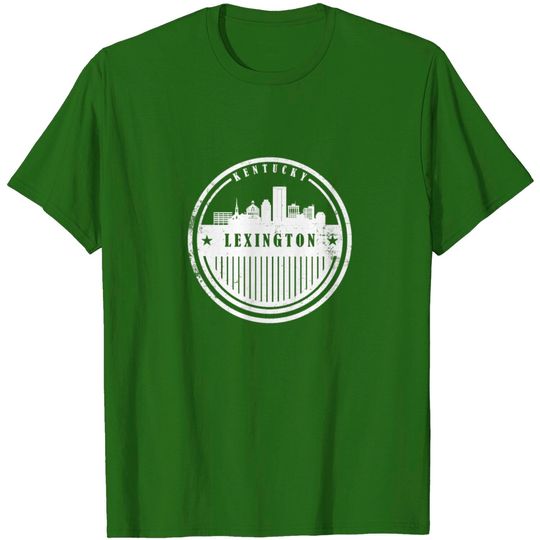 Lexington Kentucky Skyline T Shirt