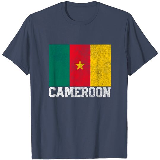 Cameroon Flag National Pride Roots Country Matching Family T Shirt