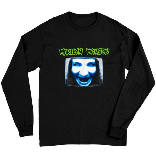 Marilyn Manson TV with Logo Long Sleeves