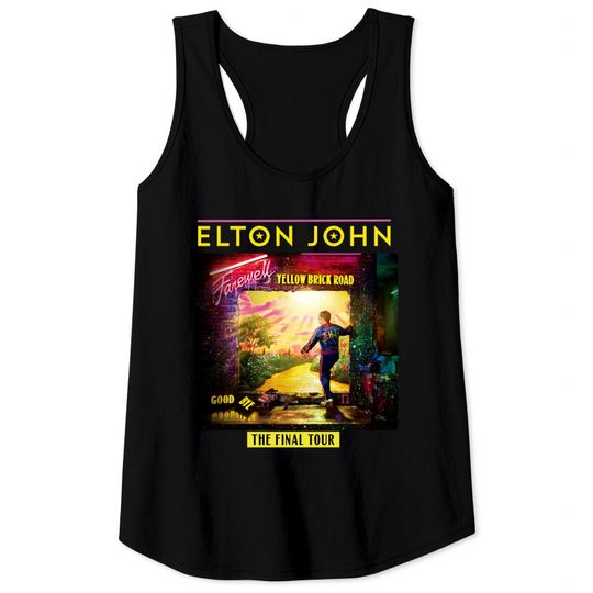 ELTON JOHN Tank Tops Farewell Tour 2022