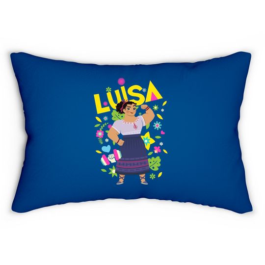 Disney Encanto Luisa Poster Lumbar Pillows