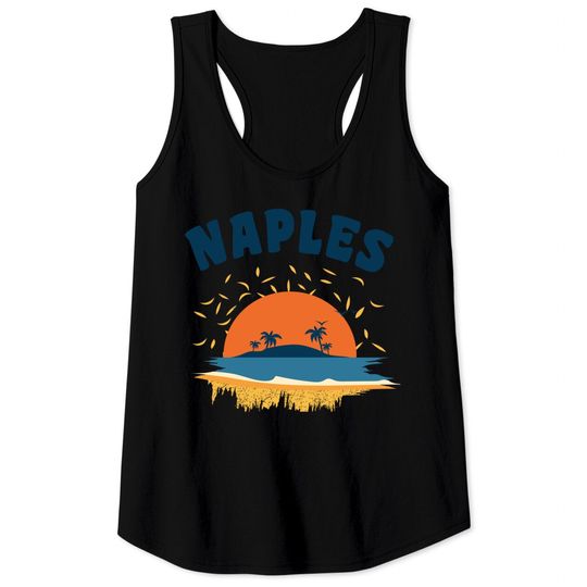 Naples Florida FL City Tourist Souvenir Gift Men Women Kids Tank Top