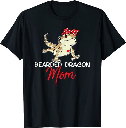 Bearded dragon Shirt for Mom, Funny Mother day gift T-Shirt