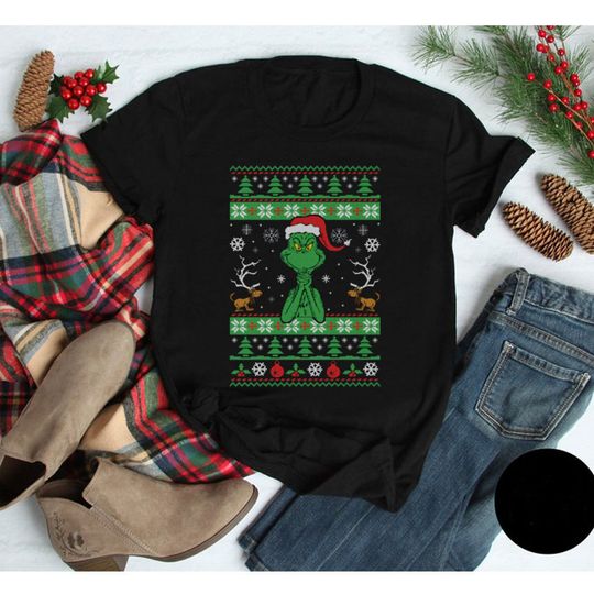 Grinch Lover Christmas T-Shirt