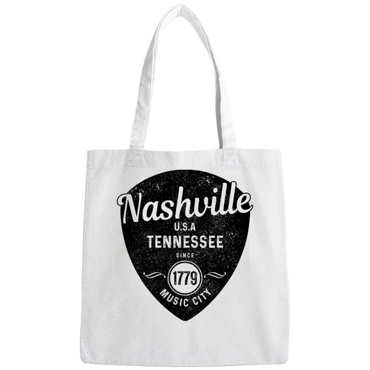 Nashville Tennessee Country Music City Tote Bag