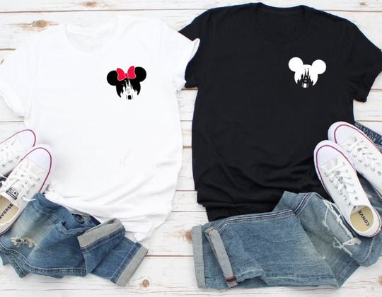 Disney Mickey And Minnie Couple Matching 2023 T Shirt